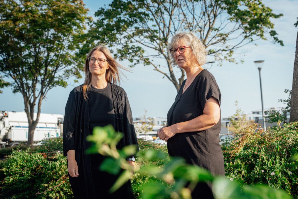 Pernille Ingildsen og Susan Münster